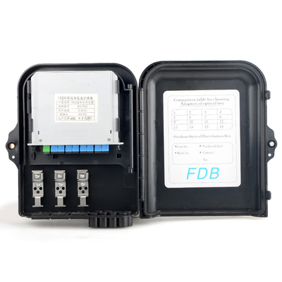 8 puertos de telecomunicaciones FTTX Fibra óptica LGX