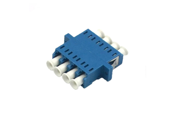 Adaptador de fibra óptica FTTH LC Cuad Flange Coupler 4 LC para 40 a 85 Temp Compatibilidad