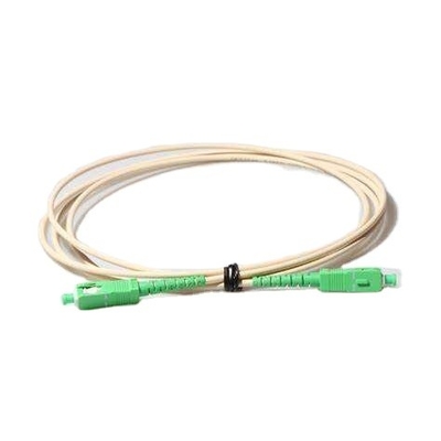 Fibra óptica Jumper G657a2 Cordón de parche de modo único con conector SC FC ST LC tipo UPC