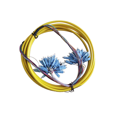 24 núcleo de cable de parche pre-terminado SC/UPC con bandeja de instalación máxima número 1 bandeja de empalme