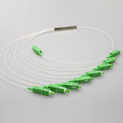 Caja de separación de fibra óptica FTTH de tipo mini y estabilidad a temperatura de -40-85 C dB 0.5