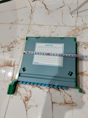 12 núcleo de pequeña bandeja de empalme para FTTX ODB NAP FTTH de plástico de fibra óptica de empalme de cable bandeja