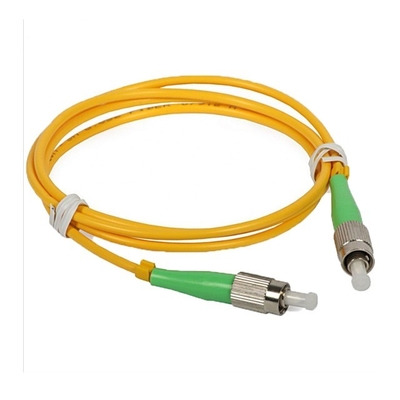 SC FC ST LC UPC Cordón de parche de fibra óptica de 3.0 mm Simplex OM3 OM4 LC para equipos de telecomunicaciones