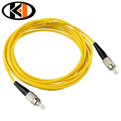 SC FC ST LC UPC Cordón de parche de fibra óptica de 3.0 mm Simplex OM3 OM4 LC para equipos de telecomunicaciones