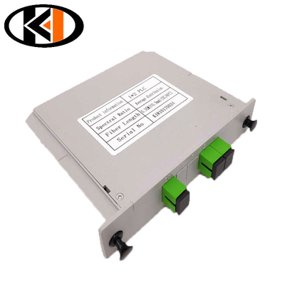ODF 1-2 Fibra SC APC Enchufe de casetes PLC Splitter 1-2 con 2/4/6/8/16/32/64 Fibras