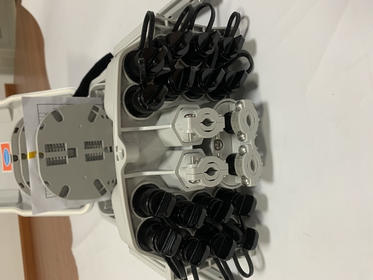 16 núcleo FTTH Terminal Box Fibra óptica exterior Caixa CTO Conector de caja Tipo SC FC LC ST