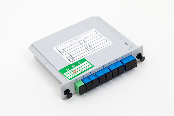 1 a 8 PLC Splitter con conector SC FC LC ST Tipo G657A Tipo de fibra a un precio asequible