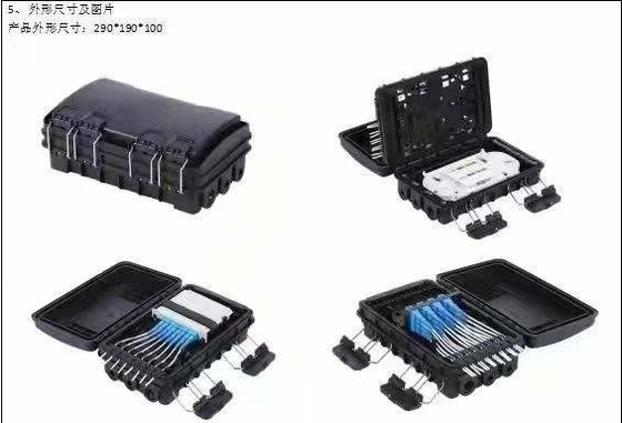 8 Adaptadores Mini-SC reforzados Revestimiento de fibra óptica para una conexión de red superior