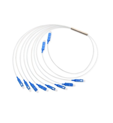 Fibra de separación 0.9mm 1*3 1*5 1*6 1*7 2*4 2*32 maneras SC/UPC SC/APC conector de separación 2*1