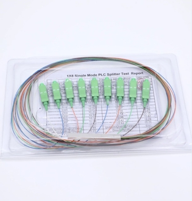 Fibra de separación 0.9mm 1*3 1*5 1*6 1*7 2*4 2*32 maneras SC/UPC SC/APC conector de separación 2*1