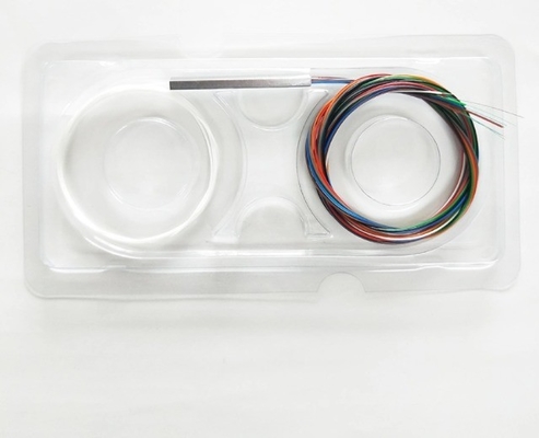 Fibra de separación 0.9mm 1*3 1*5 1*6 1*7 2*4 2*32 maneras SC/UPC SC/APC conector de separación 2*1
