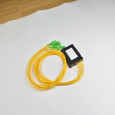 1260-1650nm 1*2 1*4 1*8 1*16 1*32 1*64 FTTH Fibra óptica PLC Splitter Cassette Conectores tipo SC