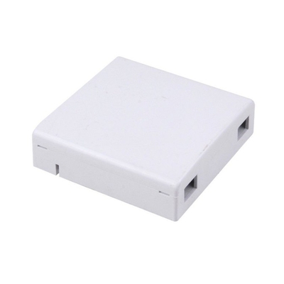 2 Port Splitter Caja de terminales de fibra óptica para entradas de cables normales Fácil instalación