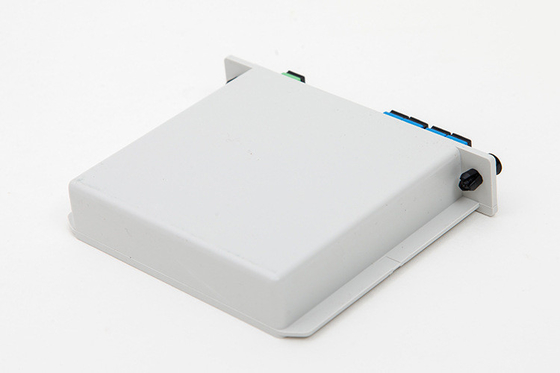 1*4 Fibra óptica verde SC APC a SC UPC Splitter para Huawei longitud de onda 1260-1650nm