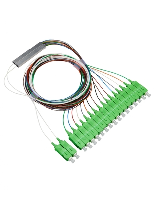 2 8 PLC SC/APC Tipo de caja CMPT para la estabilidad de temperatura de las grasas y las fibras de carbono -40-85 C dB 0.5