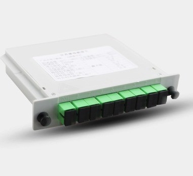 Telecomunicaciones FAT y FTD FTTH Fibra de separación con WDM Tipo de caja PLC Splitter 1x8 SC APC