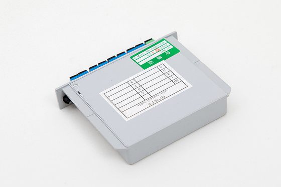 Tipo de fibra G657A 1x8 SC APC PLC Cassette Divididor de fibra óptica para la transmisión de señales