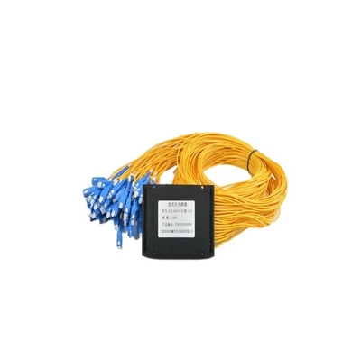 3 1x2 1x4 1x8 1x16 Cables de tubos de acero de fibra óptica Mini/LGX/ABS Proporción de fibra óptica acoplador óptico Fibra PLC Splitter