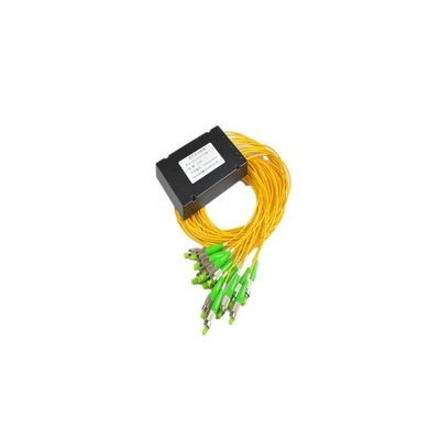 3 1x2 1x4 1x8 1x16 Cables de tubos de acero de fibra óptica Mini/LGX/ABS Proporción de fibra óptica acoplador óptico Fibra PLC Splitter