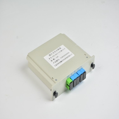 G657A Tipo de fibra 1x16 Cassette PLC Splitter óptico con pérdida de inserción ≤ 10,7 dB