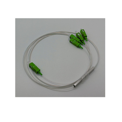 Conector de tubos de acero de fibra óptica de fibra de acero