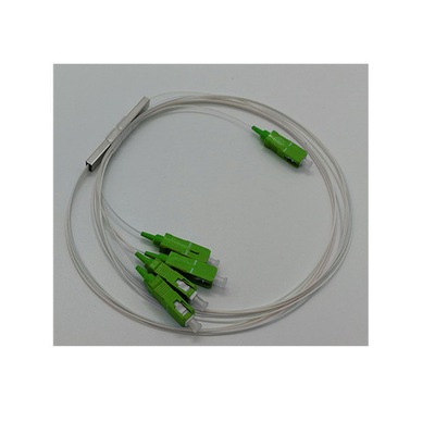 Conector de tubos de acero de fibra óptica de fibra de acero