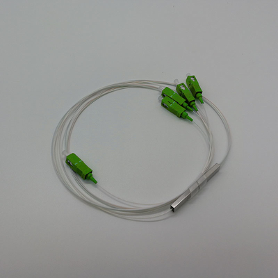 Conector de tubos de acero de fibra óptica de fibra de acero