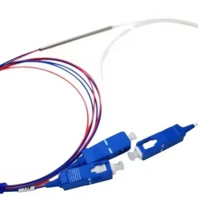 3 Alta potencia PER ER 28dB 1x2 1 2 Mini PM FBT Divididor de fibra óptica con tipo de fibra G657A