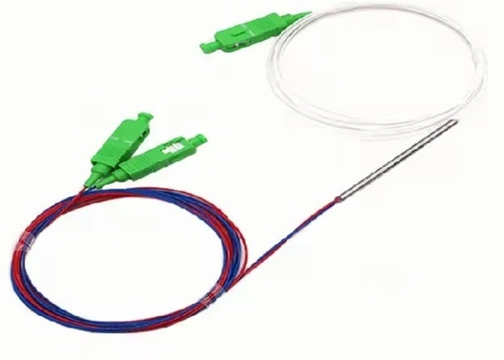 3 Alta potencia PER ER 28dB 1x2 1 2 Mini PM FBT Divididor de fibra óptica con tipo de fibra G657A