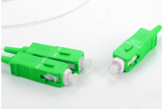 ANATEL Certificado 1x8 SC/APC Micro Mini Bloque Tubo de acero FTTH PLC Splitter y 3 Tiempo