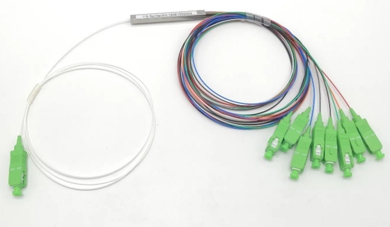 Fibra óptica Micro 1 * 8 SC APC MINI 1m 1.5m Fibra de acero de acero de acero de acero