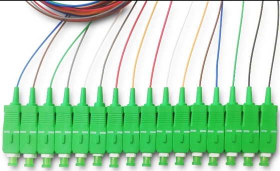 FTTH Micro Tube de acero Tipo 1x16 SC APC Fibra óptica Plc Divididor para FAT y FTD