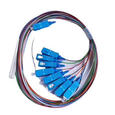Telecomunicaciones 1x2 4 8 16 C G657A1 0.9 mm SCUPC de tipo mini Fibra óptica PLC divididor
