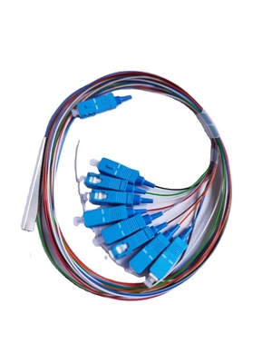 Telecomunicaciones 1x2 4 8 16 C G657A1 0.9 mm SCUPC de tipo mini Fibra óptica PLC divididor