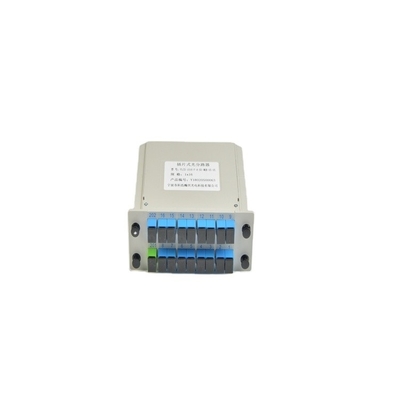 16 núcleo PLC Splitter Tipo de casete Universal 1x24 Splitter con conector FC ST LC SC